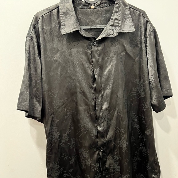 Satin Button Up - Picture 1 of 1